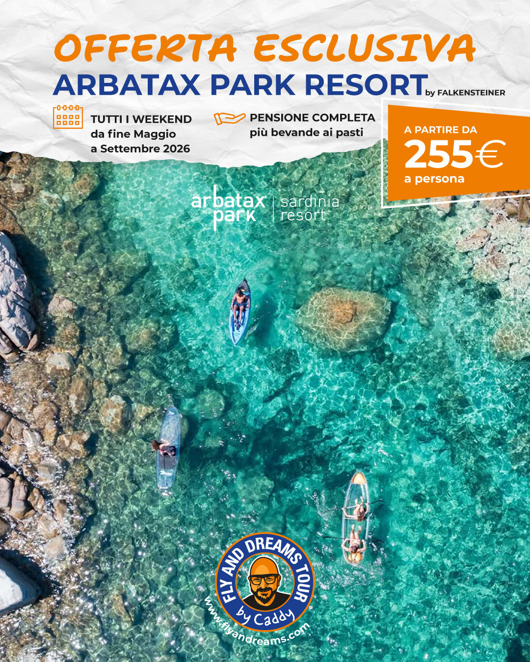 Arbatax Park Resort - Tutti i Weekend da Maggio a Settembre